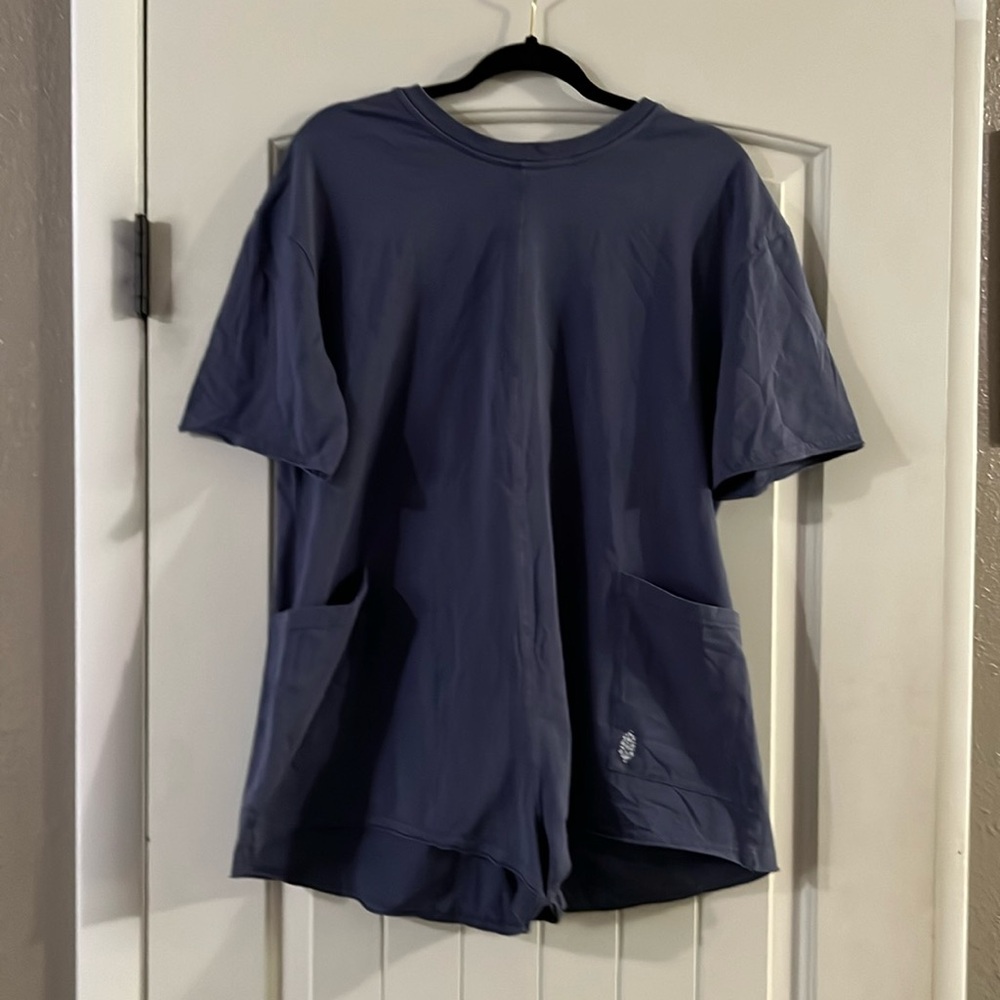 NWOT Free People Movement Hot Shot Tee Romper